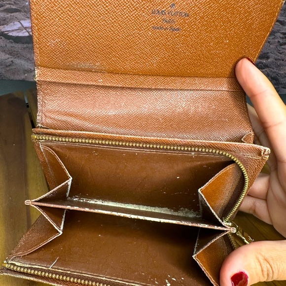 Louis Vuitton Vintage Porte Monnaie Billets Tresor Wallet Authentic - Picture 9 of 13